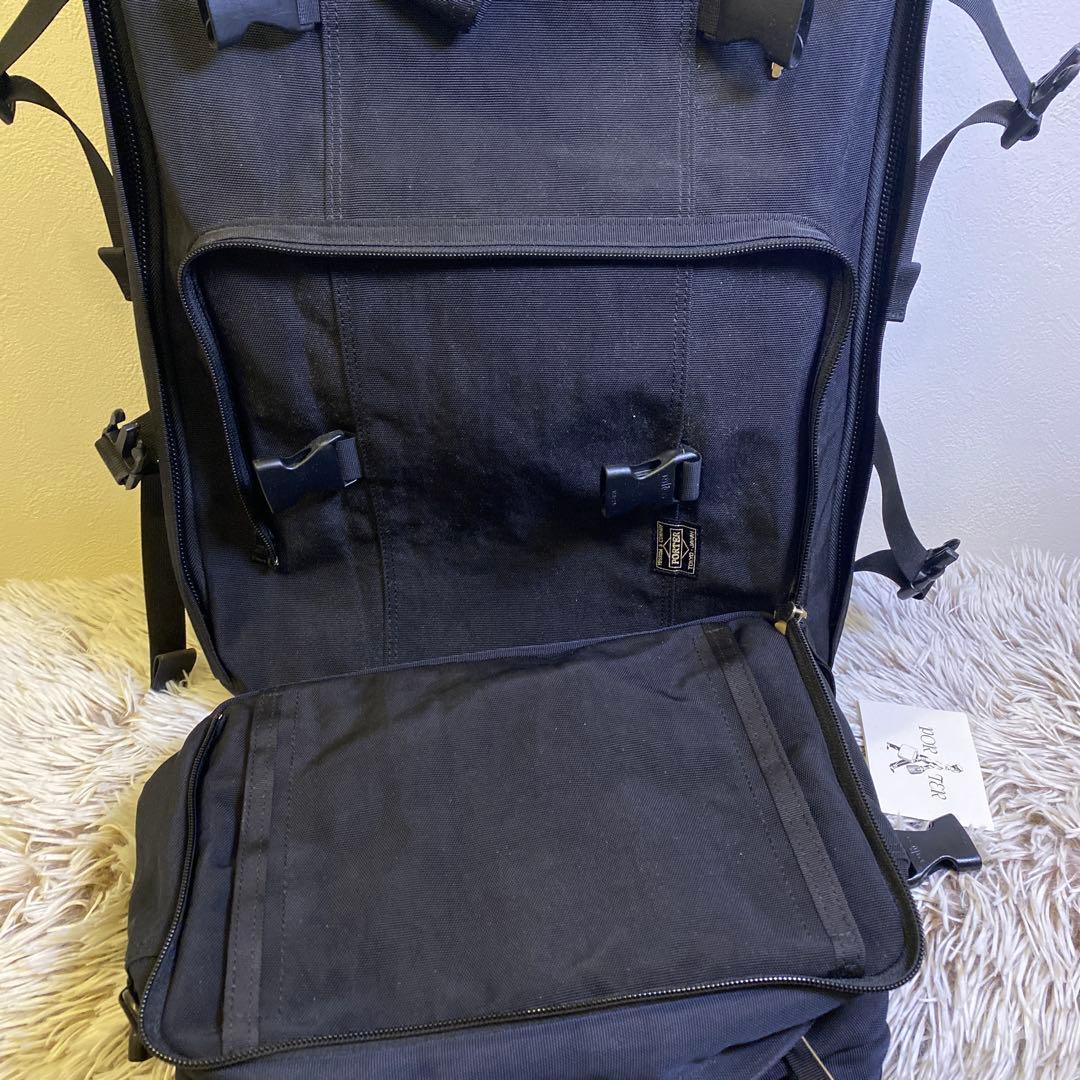 【希少】PORTER ポーター トリップ　ブラック キャリーバック 鍵付き