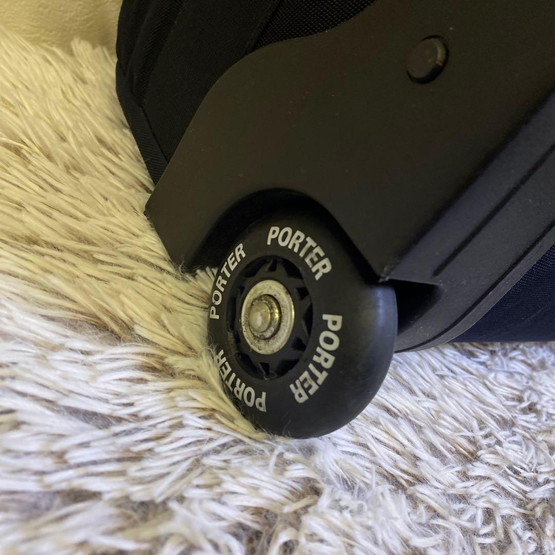【希少】PORTER ポーター トリップ　ブラック キャリーバック 鍵付き