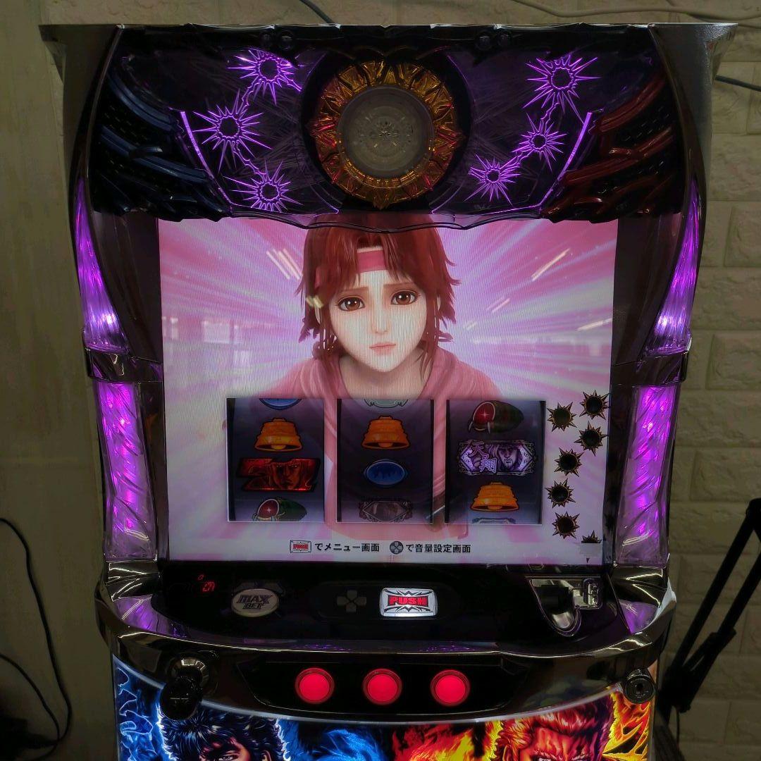 パチスロ実機　Ｓパチスロ北斗の拳宿命　 不要機付　送料無料