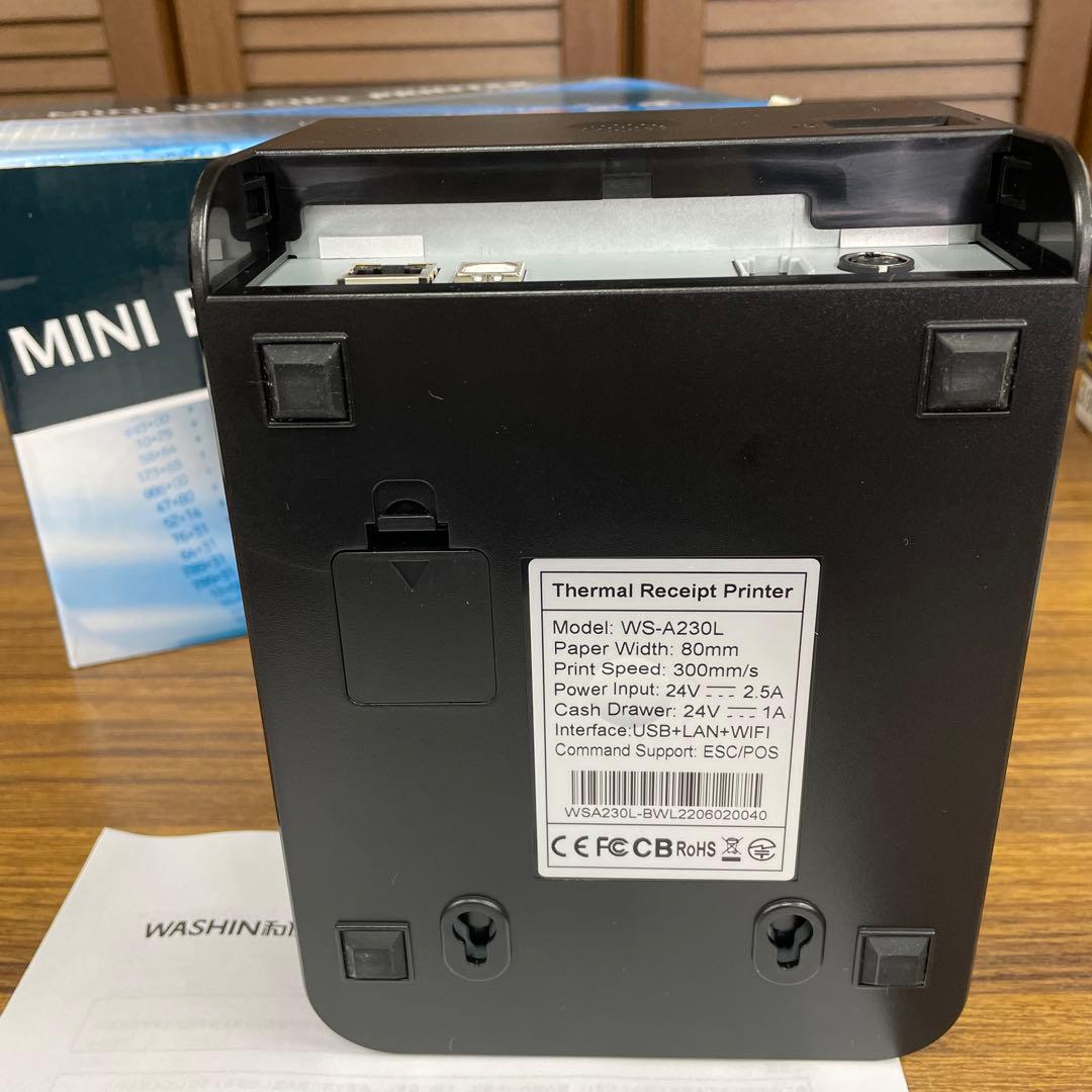 【美品】業務用サーマルプリンタ / 和信テック WS-A230L