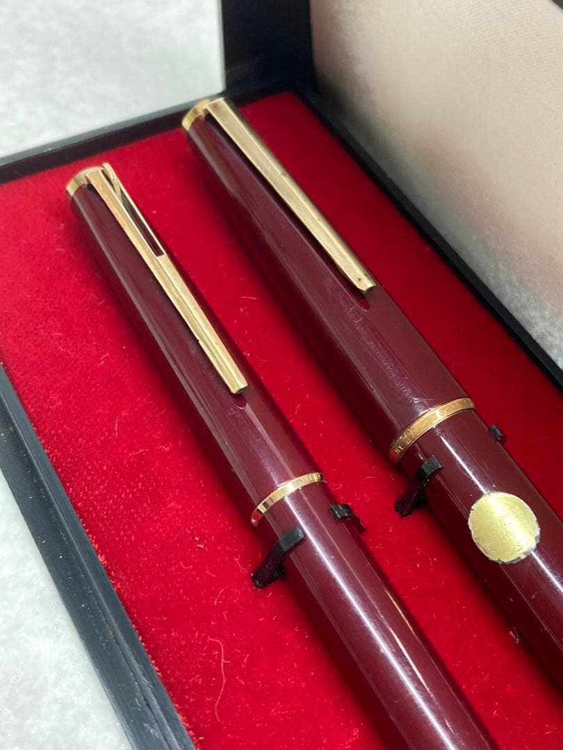 モンブラン 万年筆320ペン先 585 14金 ボールペン 380 2本セット