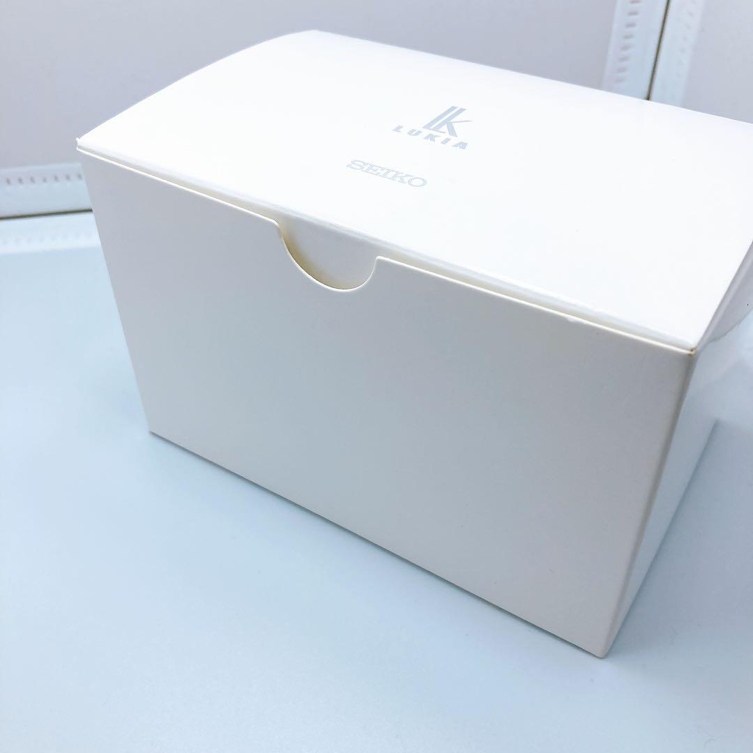 148【美品】セイコー　ルキア　SSVW234 ダイヤ　レディース　腕時計