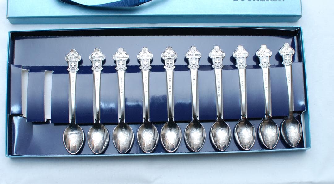 新品　ロレックス　ブッフェラー　スプーンセット　10本