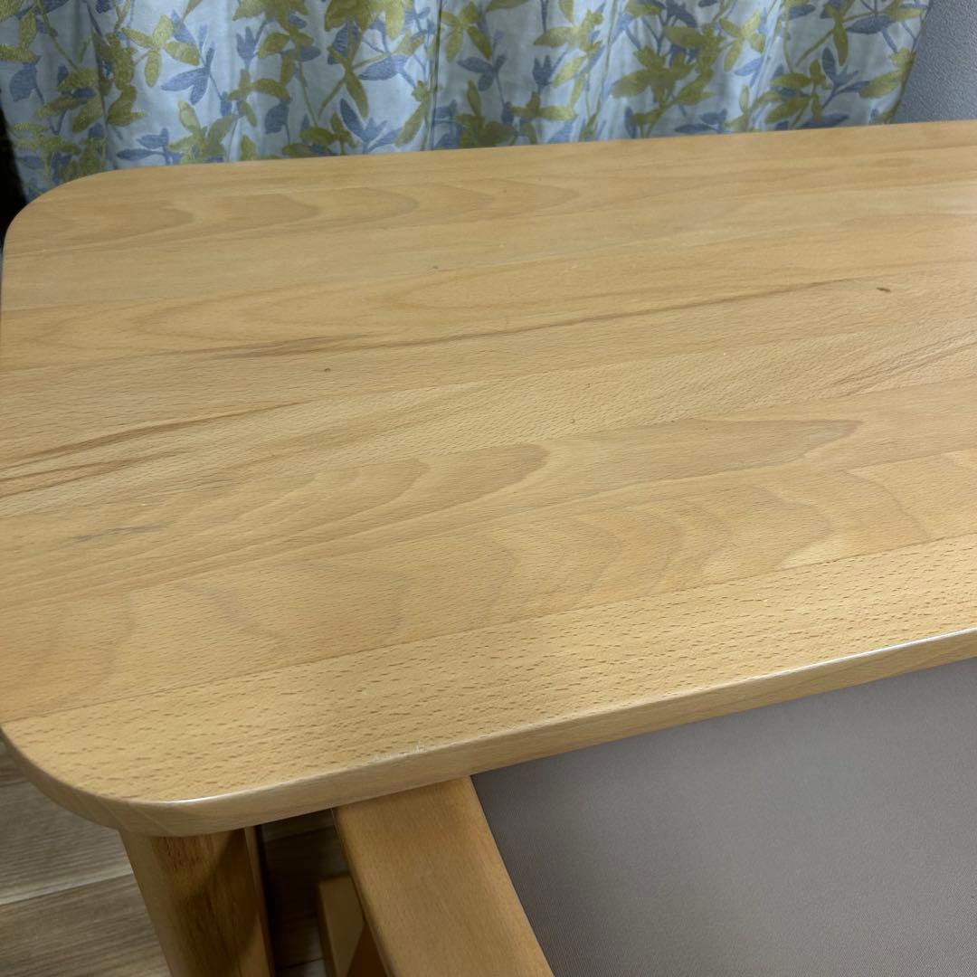 かに座PLUS パーソナルテーブル＆チェア　ロータイプ　　デスク　MUGEN工房