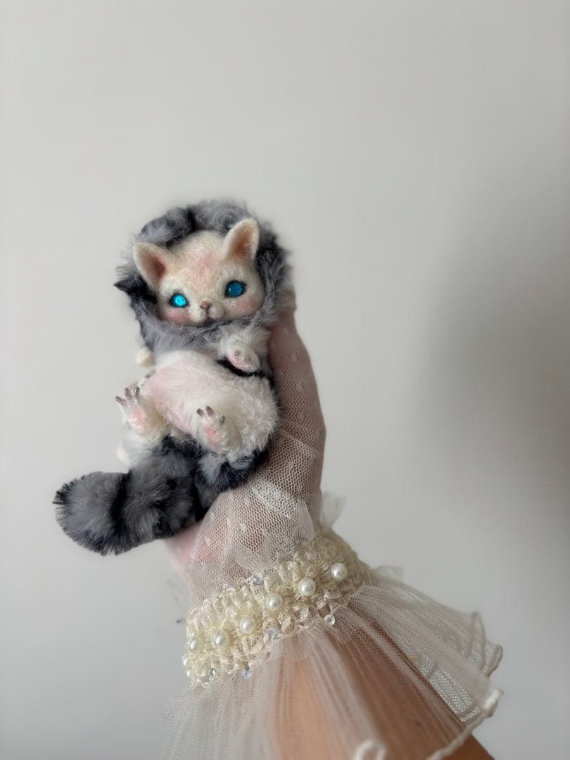 アートドール　アメショ幻獣No.059 羊毛フェルト