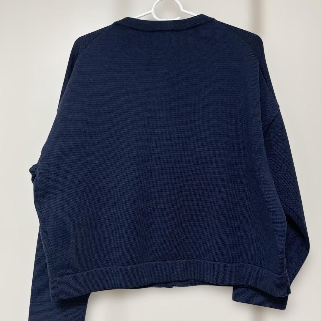 〈美品〉トラディショナルウェザーウェア　アークリーニット　ネイビー　XS