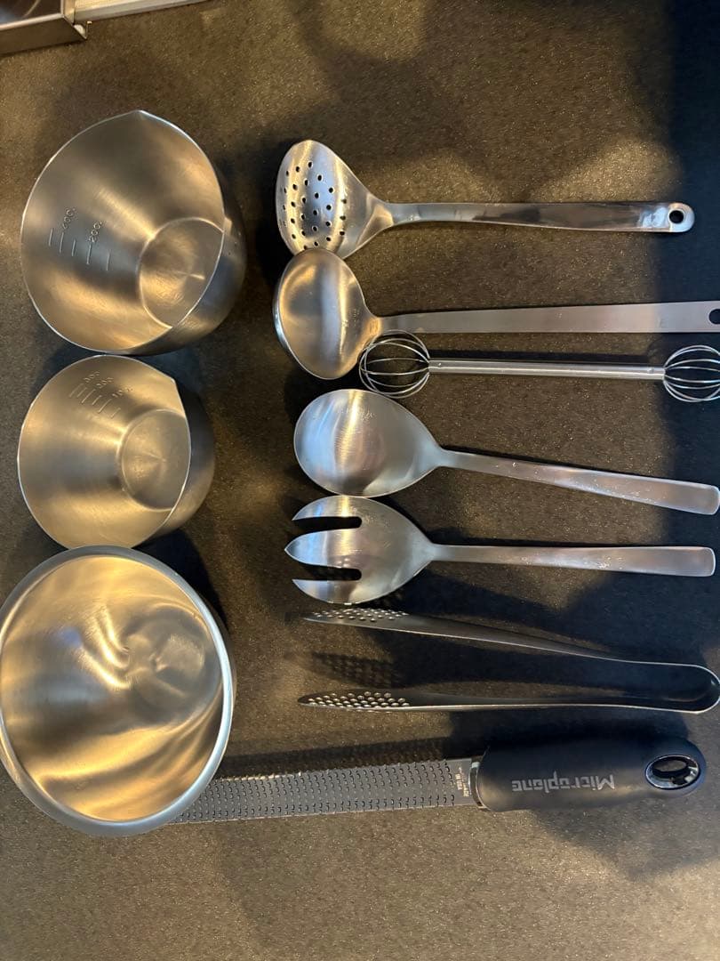 Microplane 家事問屋　他ステンレス製キッチンツールセット