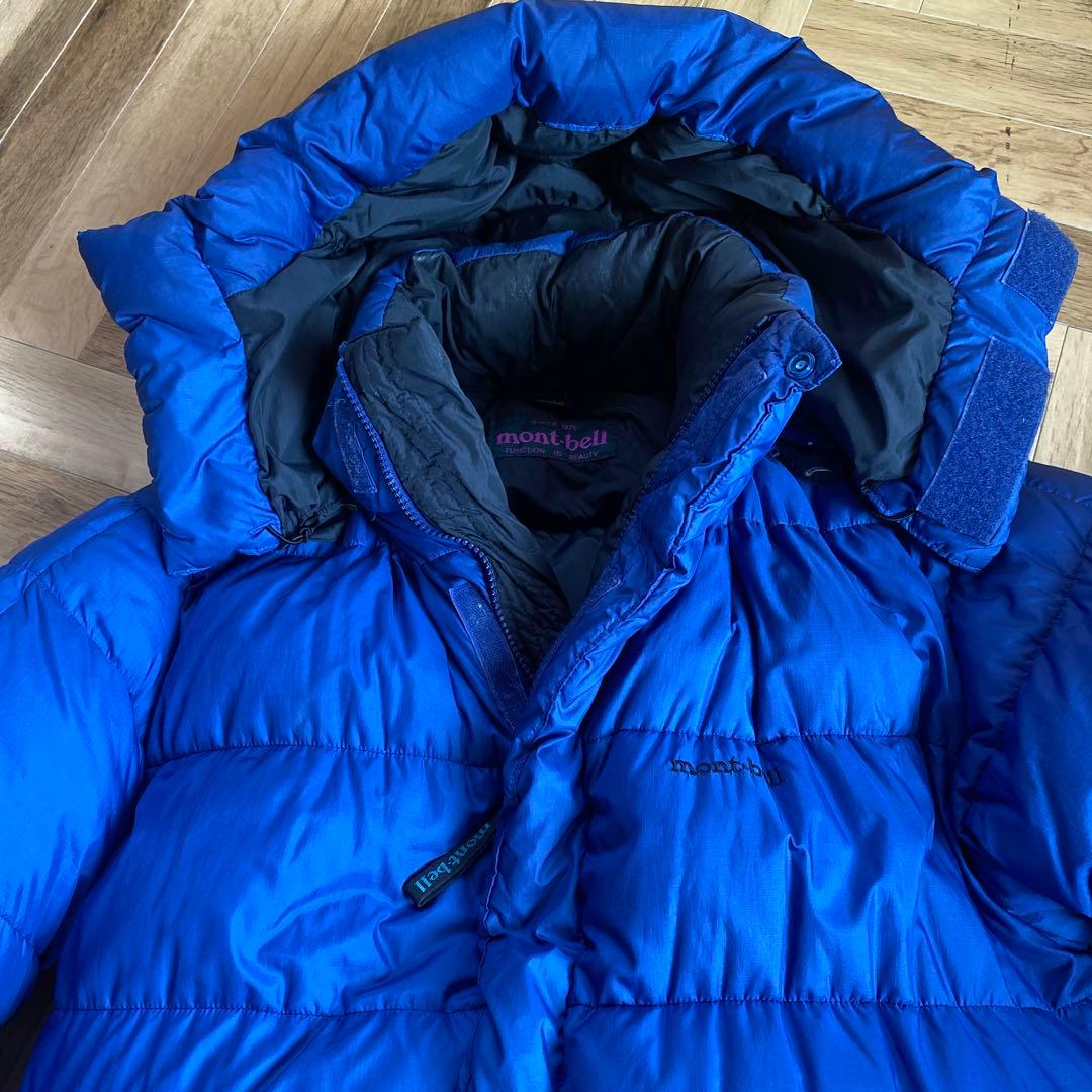 90’s 旧タグ old mont-bell モンベル ダウンジャケット ブルー
