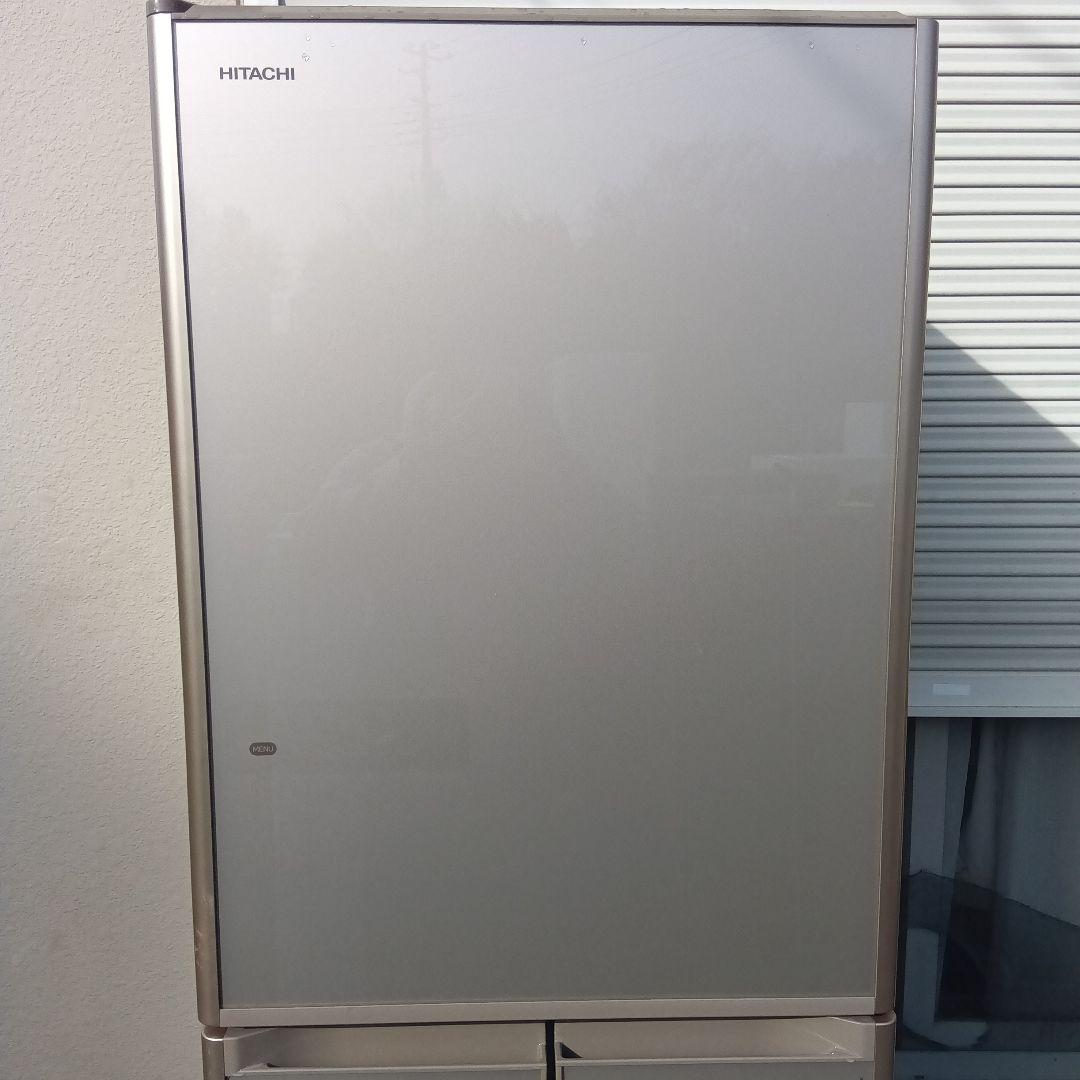 大型冷蔵庫　400L 5ドア　日立　2017年製　生活家電　関東限定