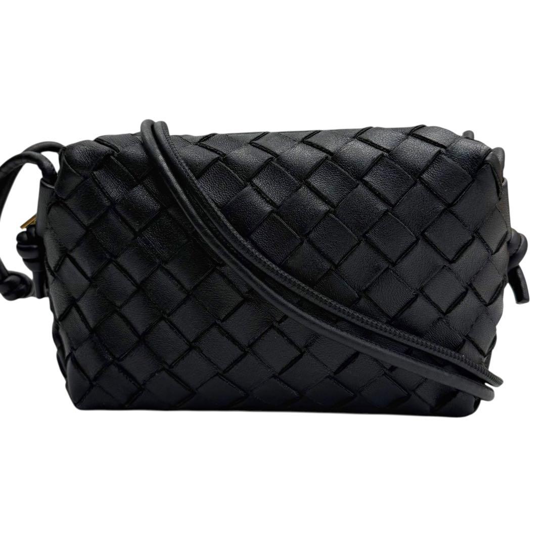 6164 美品 ボッテガヴェネタ ミニループ イントレチャート ショルダーバッグ