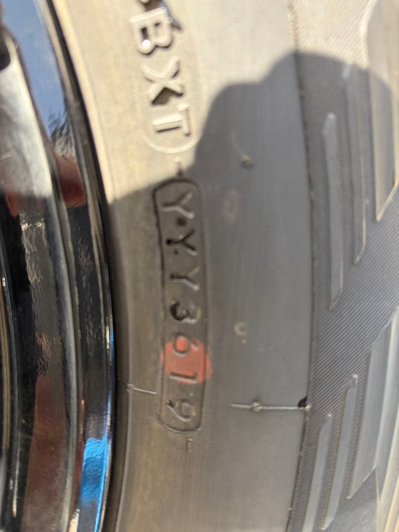 265/60R18 社外ブラックホイール スタッドレス4本セット　jeep