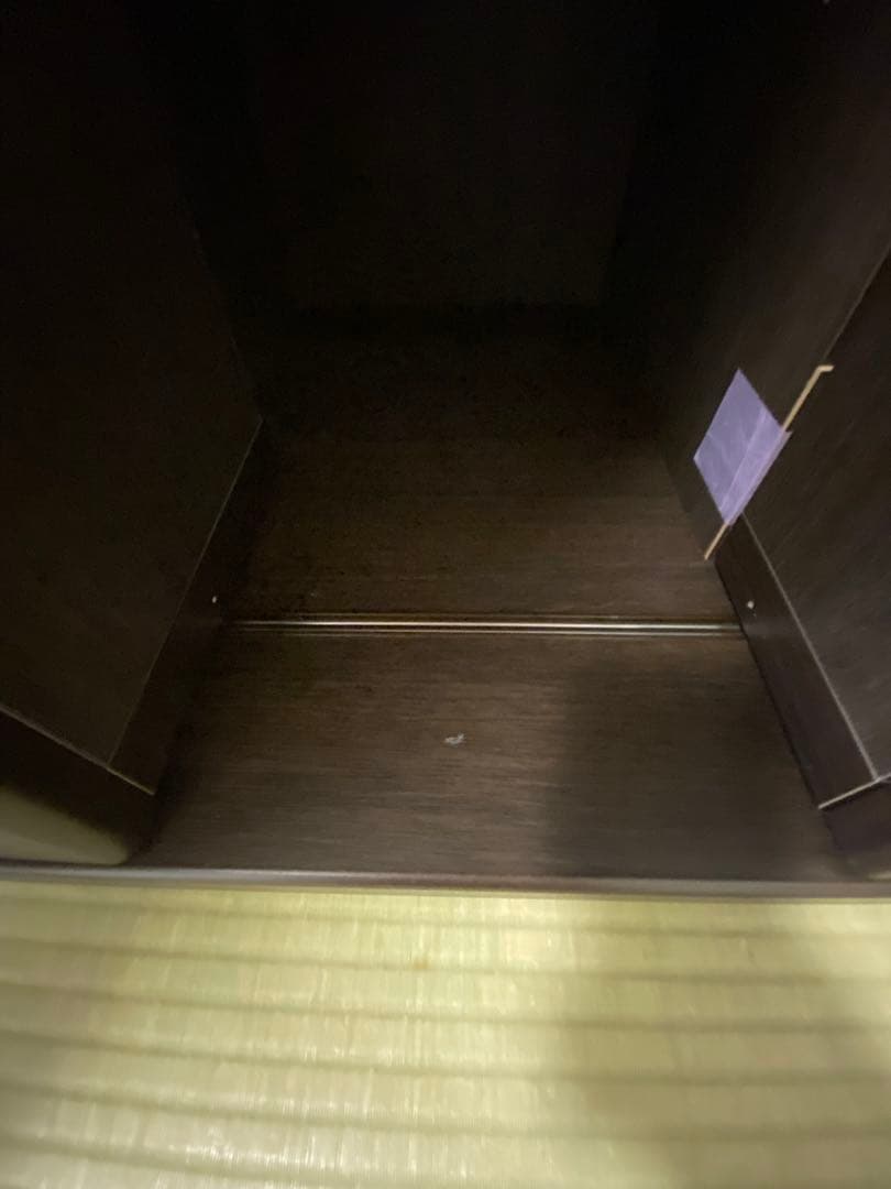 通販生活　スライド書棚300 ダークブラウン　カタログハウス