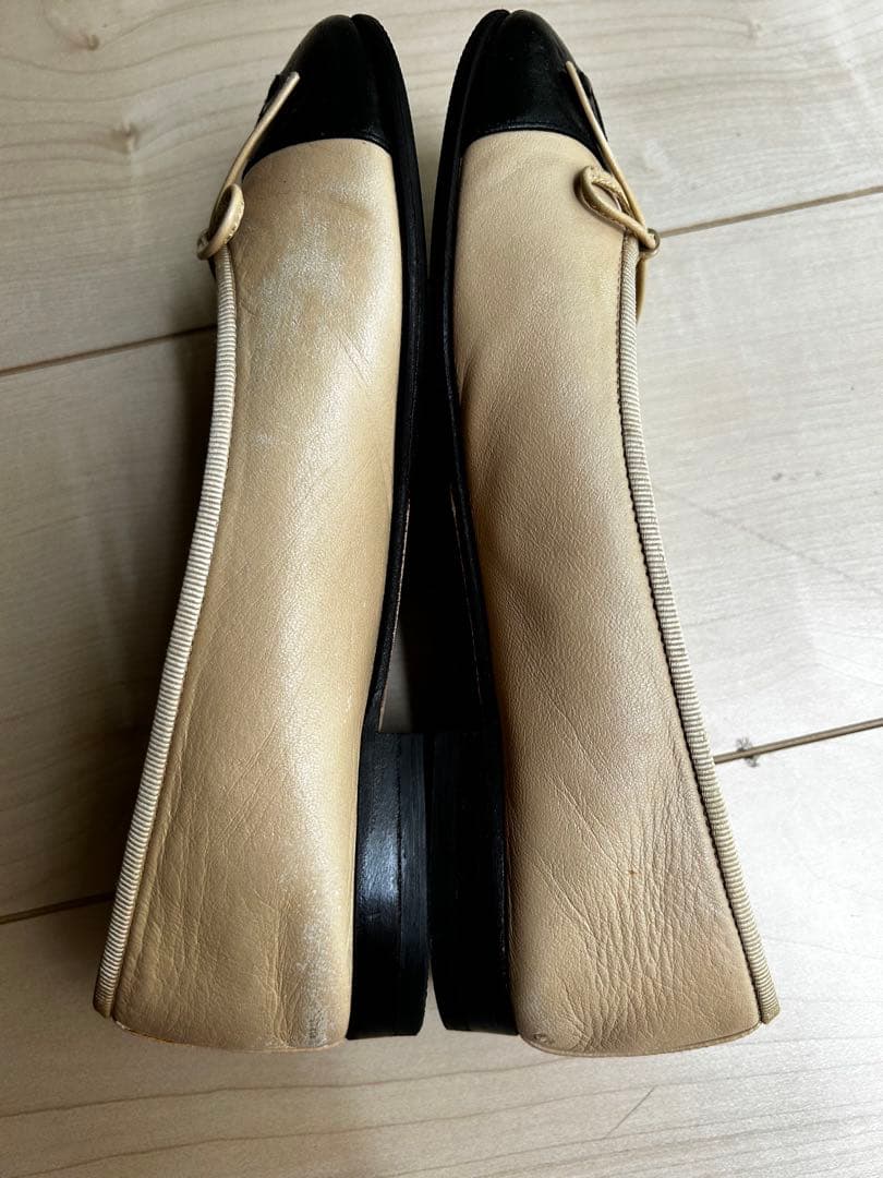 CHANEL バレエシューズ ベージュ35,5