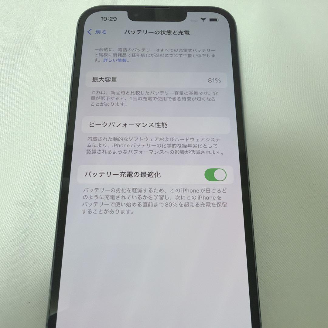 【極美品】iPhone 13 Pro 256GBシエラブルー 本体　256GB