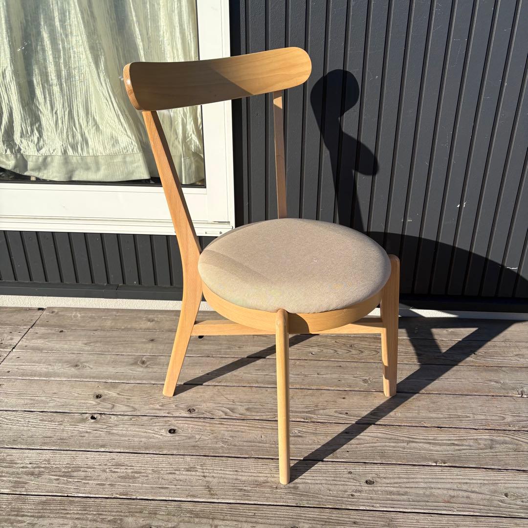 北欧レトロ プライウッド ダイニングチェア 椅子 ベントウッドチェア 古家具