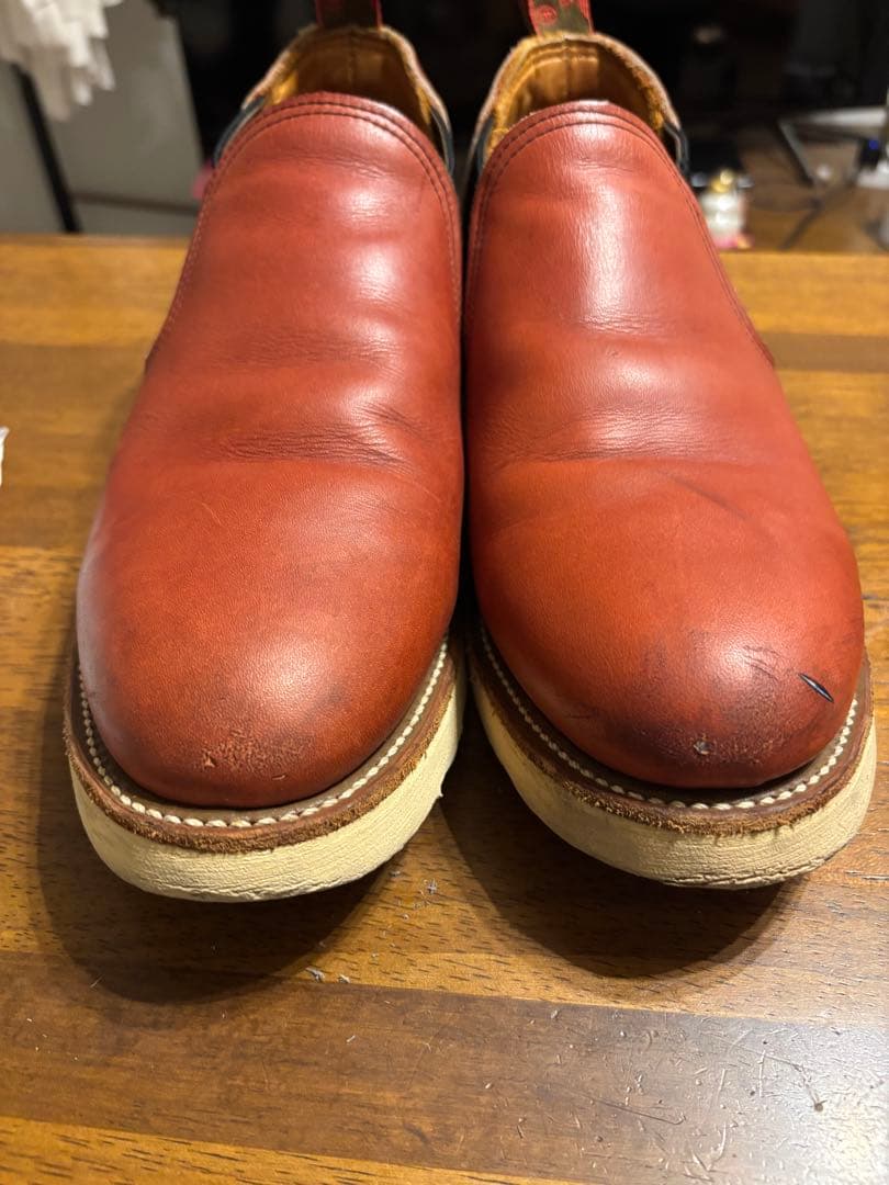 【8E 90'S】レッドウィング 8145 ロメオ サイドゴア 赤茶