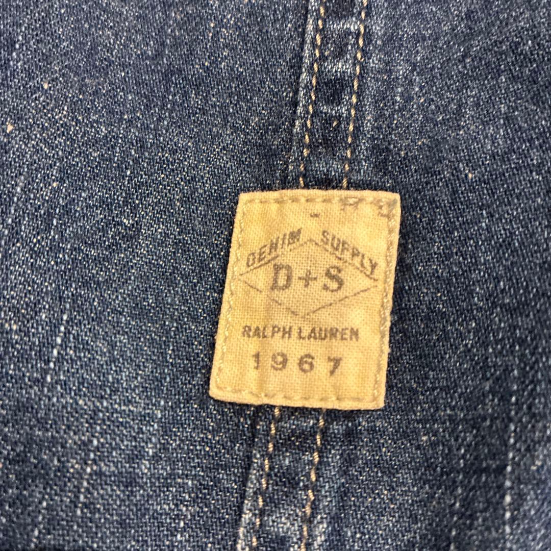 【希少】POLO RALPH LAUREN デニムつなぎ オールインワン 古着