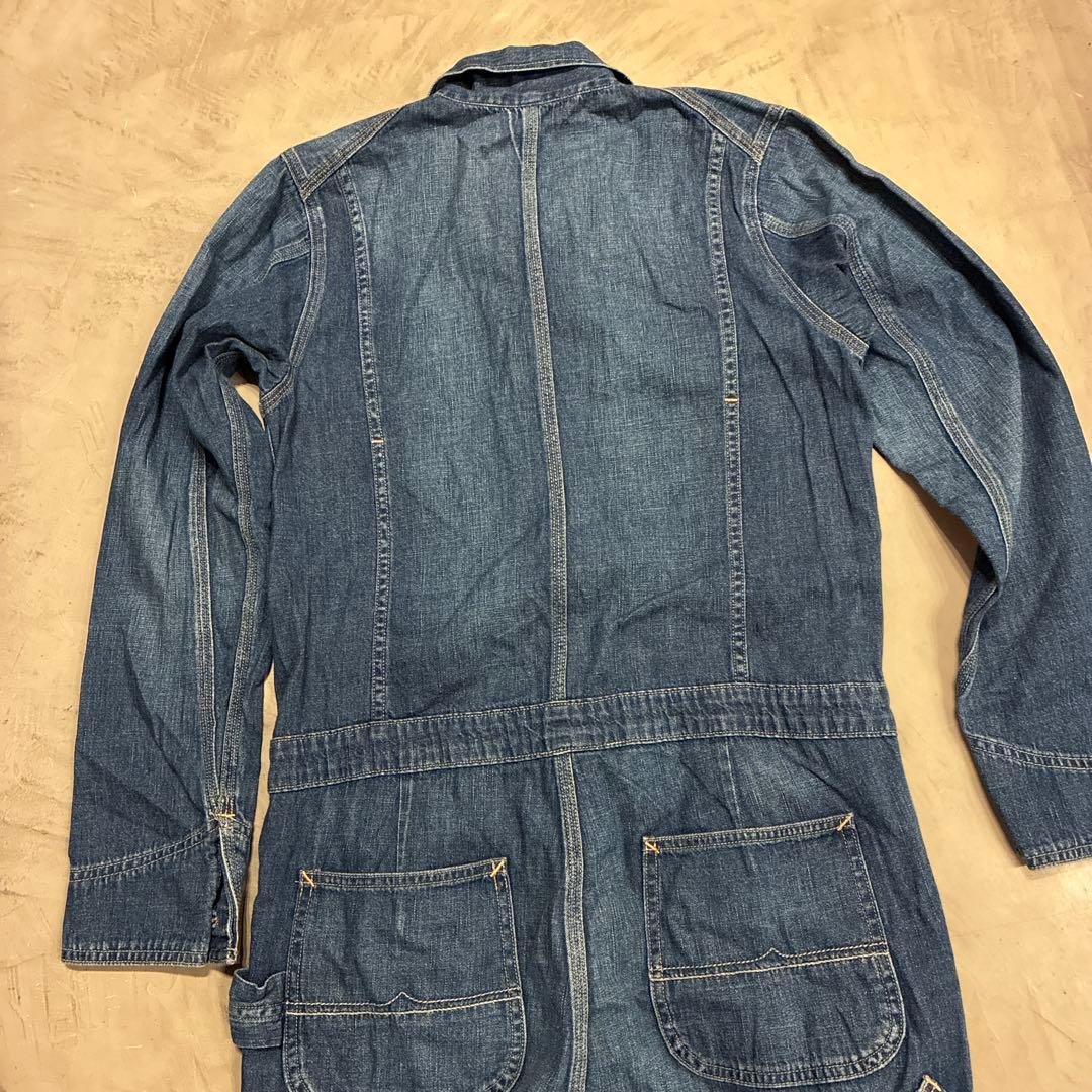 【希少】POLO RALPH LAUREN デニムつなぎ オールインワン 古着