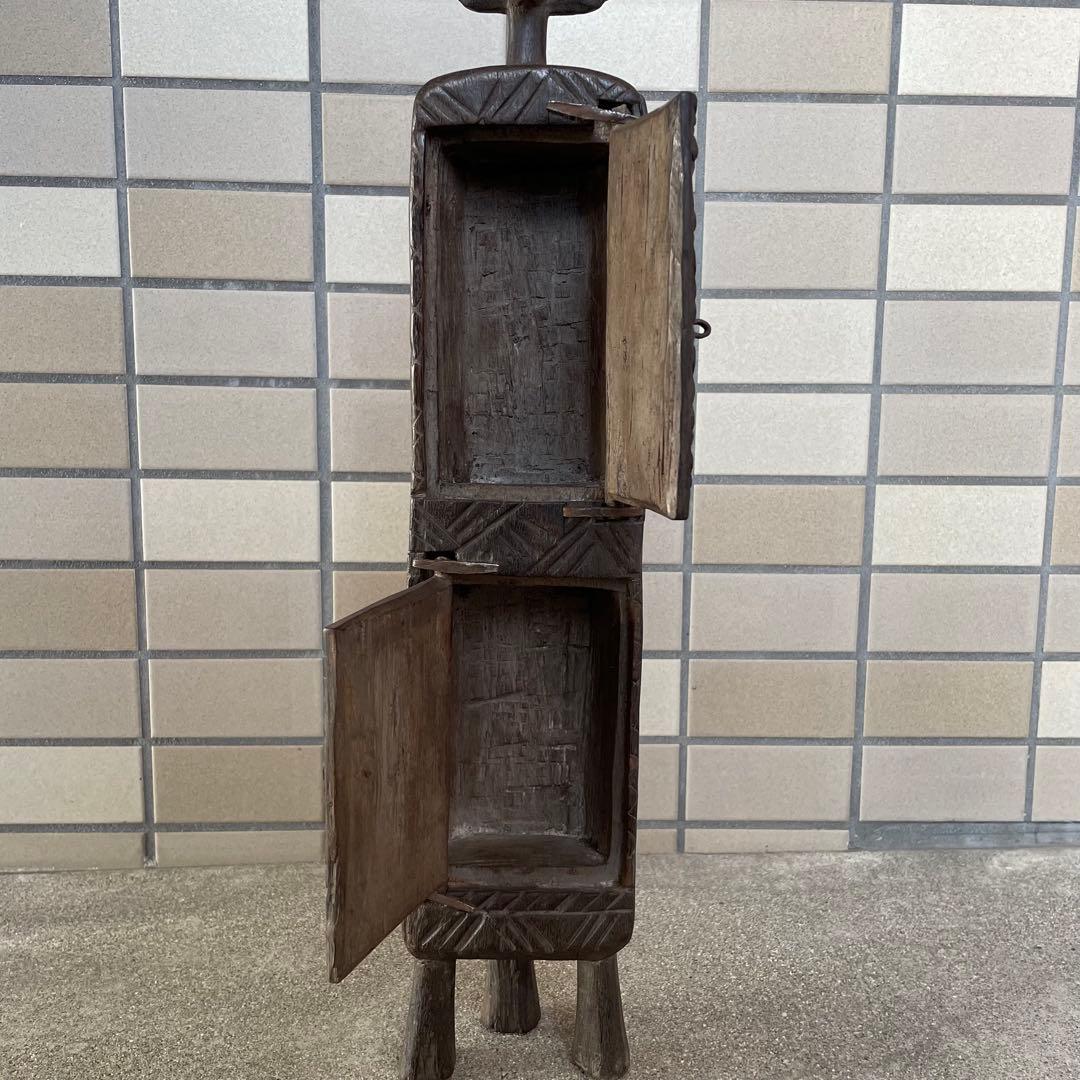 ドゴン族薬箱　アフリカ