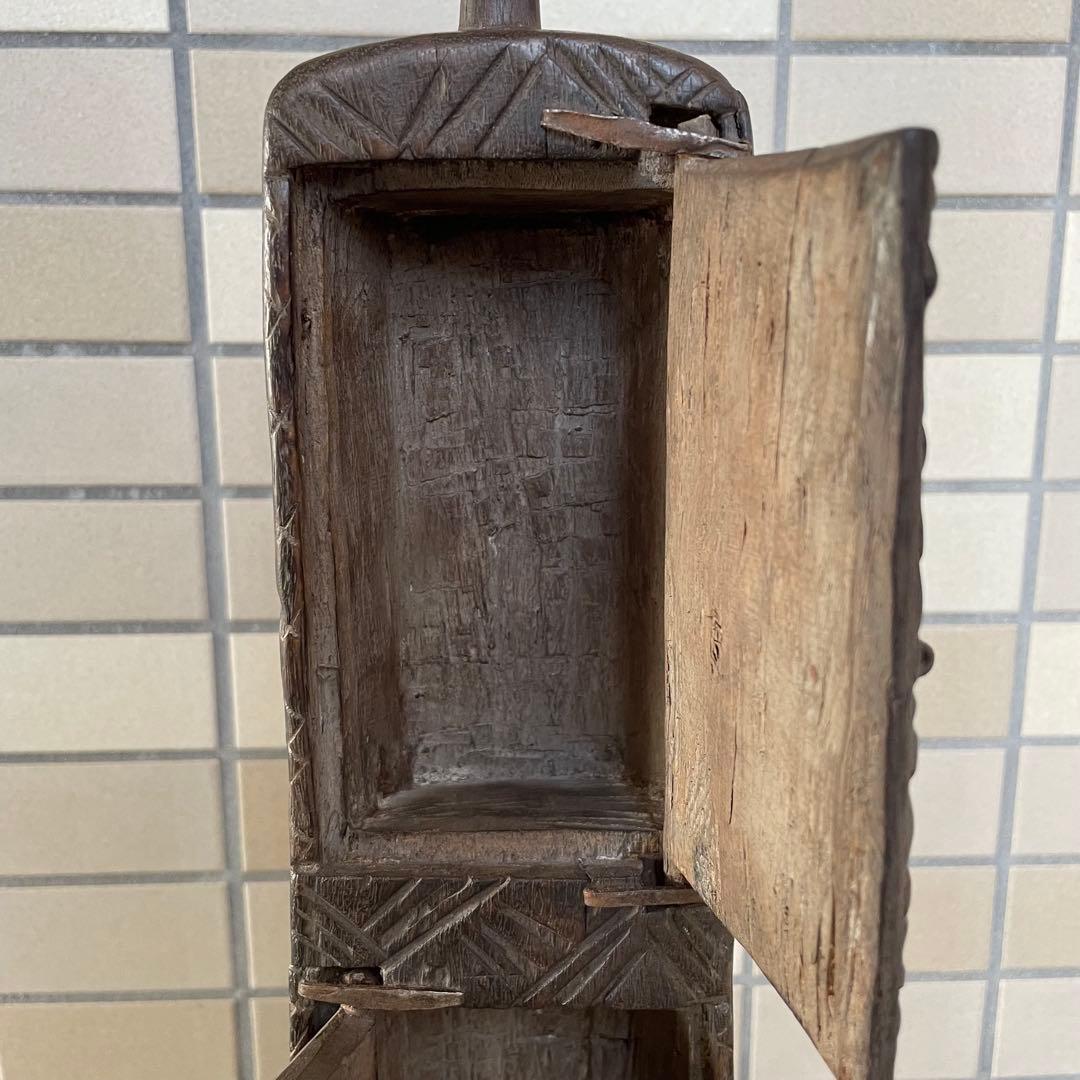 ドゴン族薬箱　アフリカ