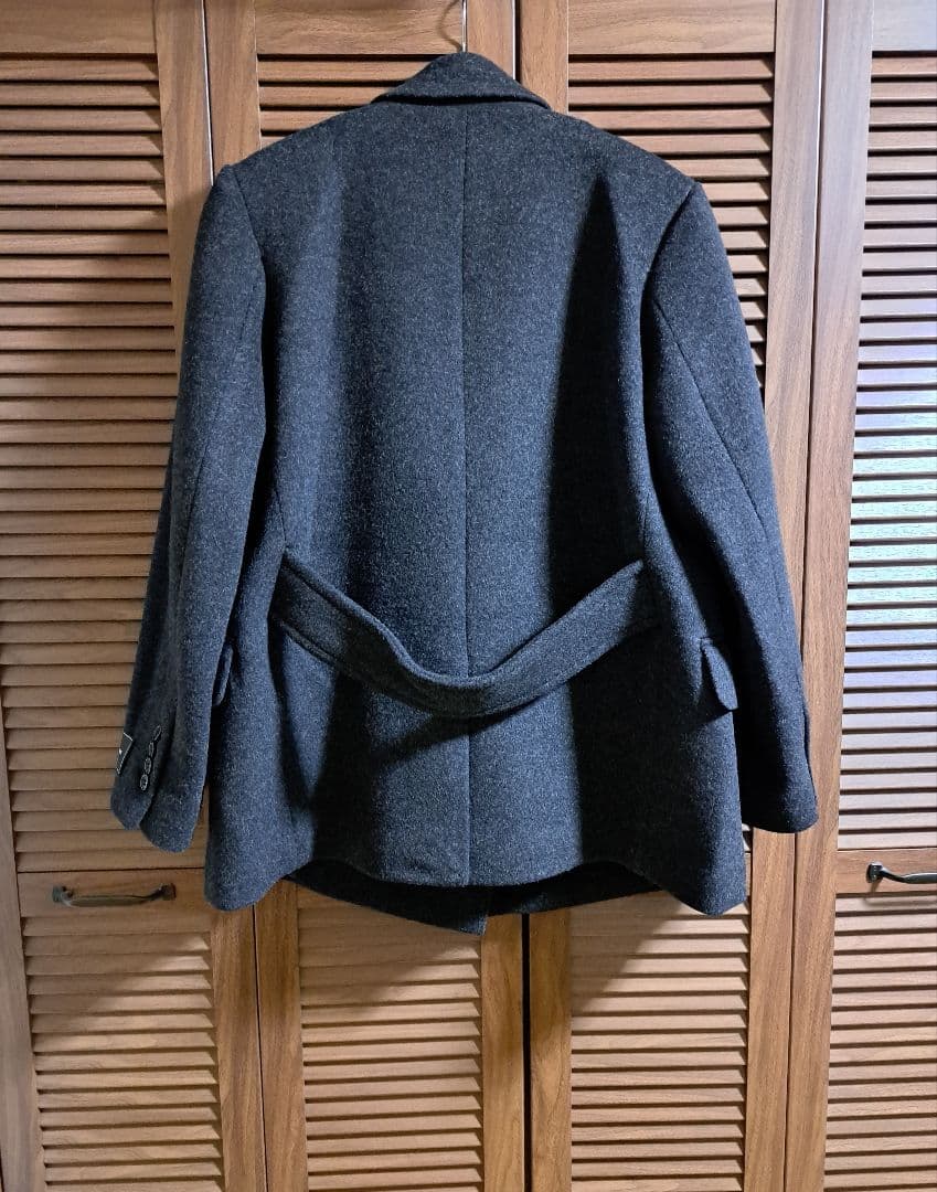 美品 COACHショートコート