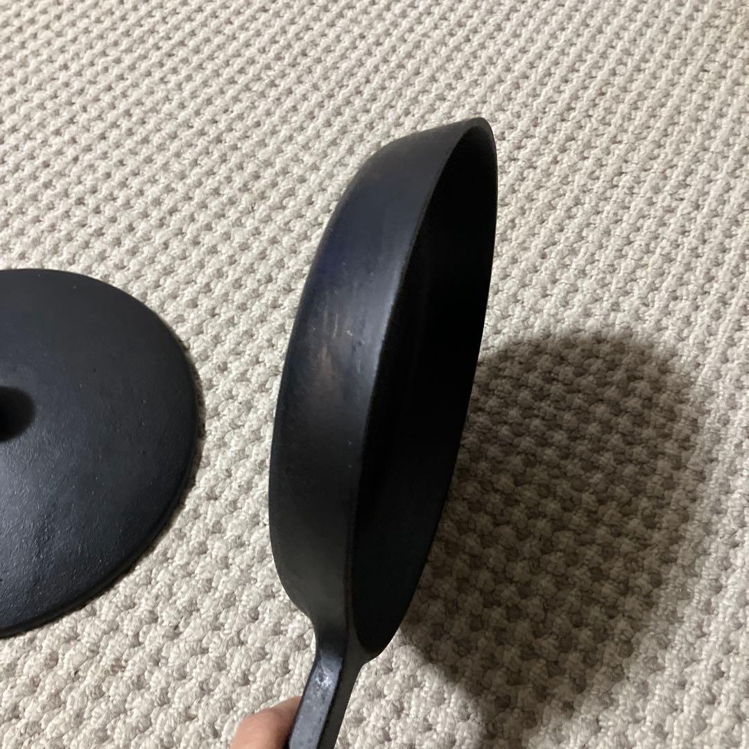 toki no niwa 20センチ　鉄フライパン　蓋付き