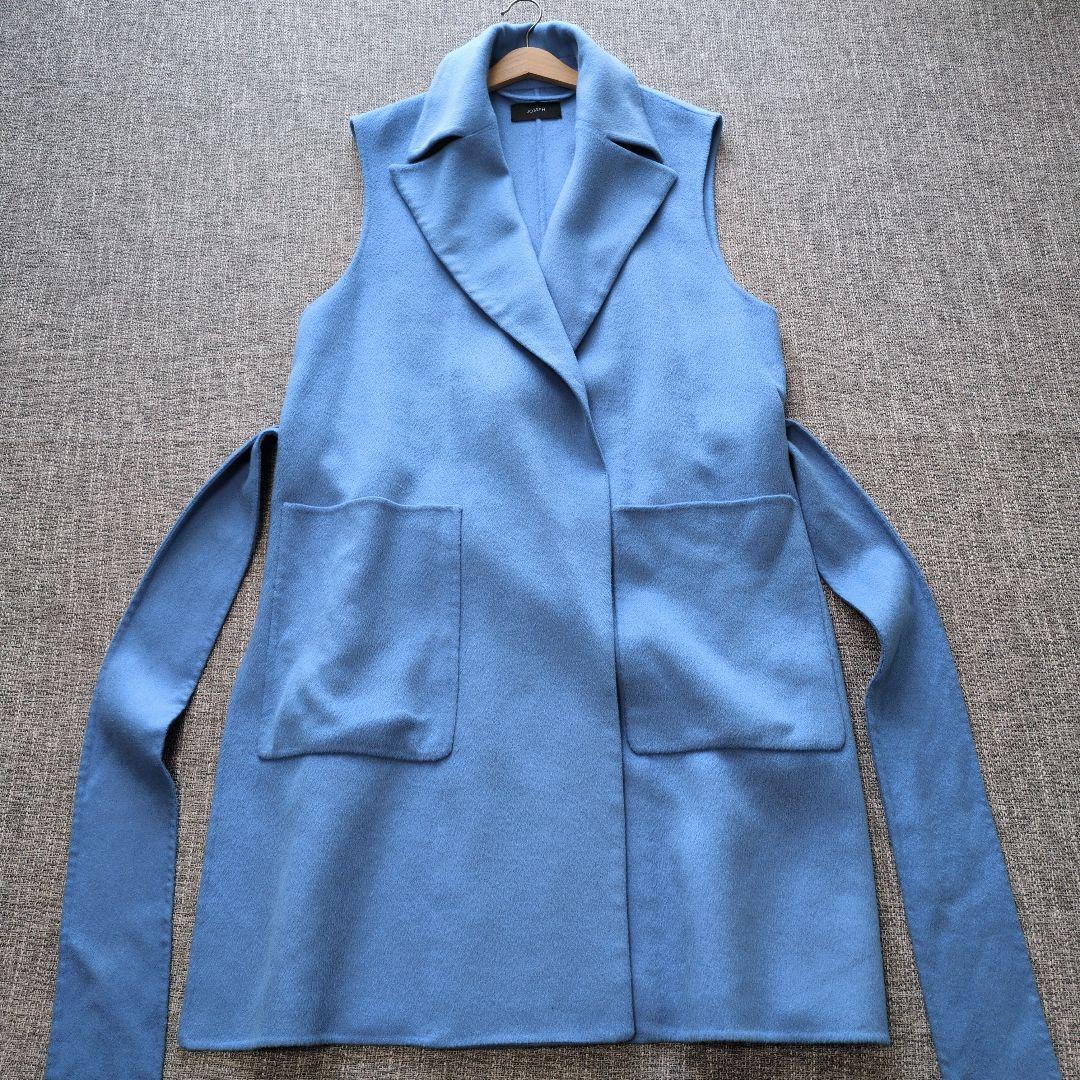 ジョゼフ　近年　カシミヤウール　ダブルフェイス　ベストコート　着用感のない美品