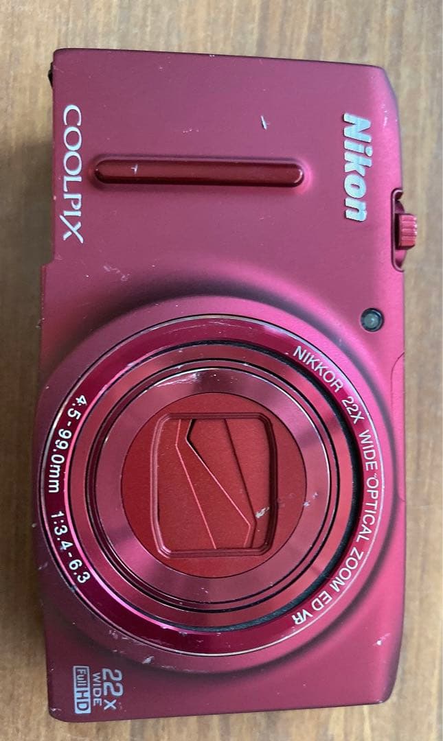 Nikon COOLPIX S9500 赤