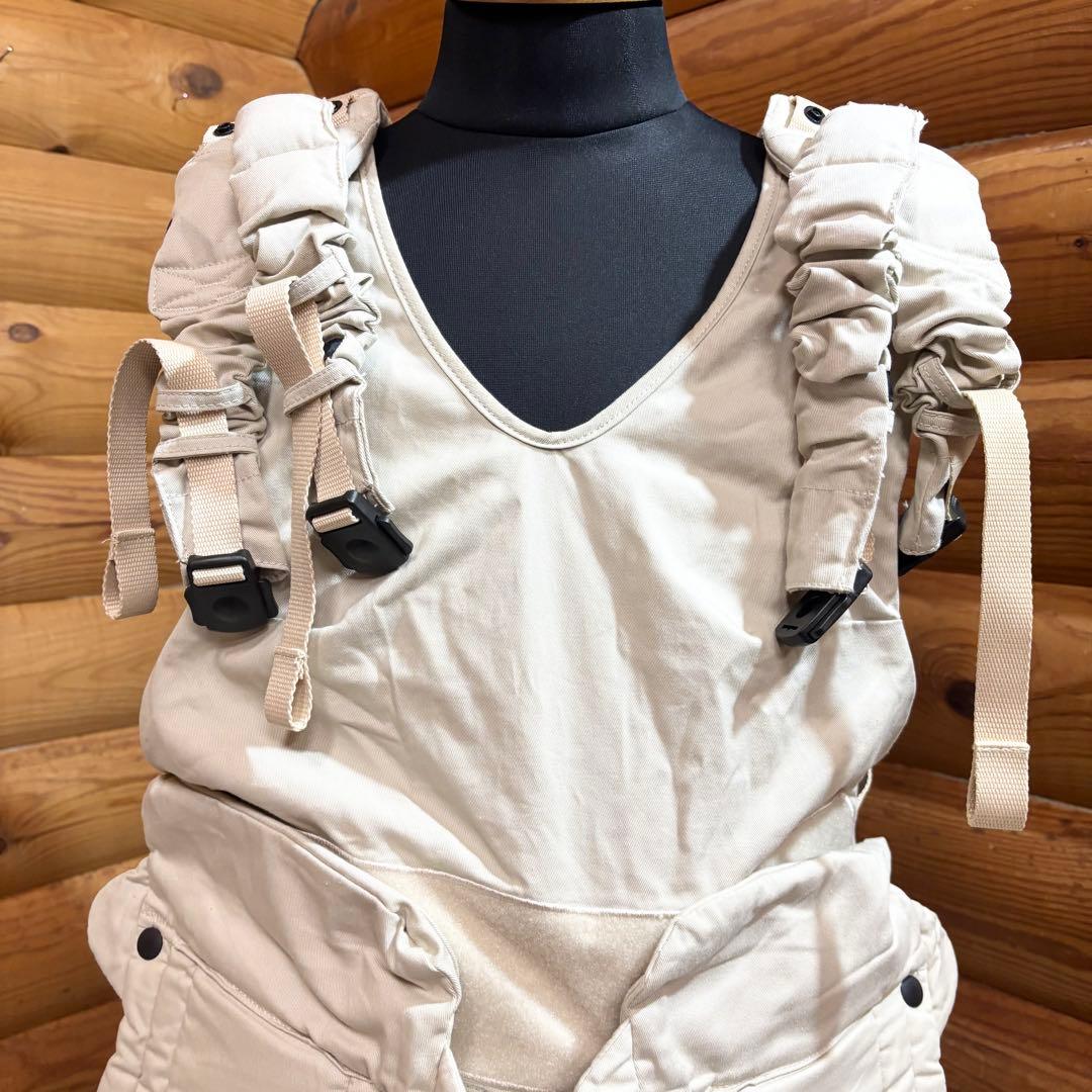 【美品】napnap ふたご抱っこひも ベージュ 抱っこ紐 3way