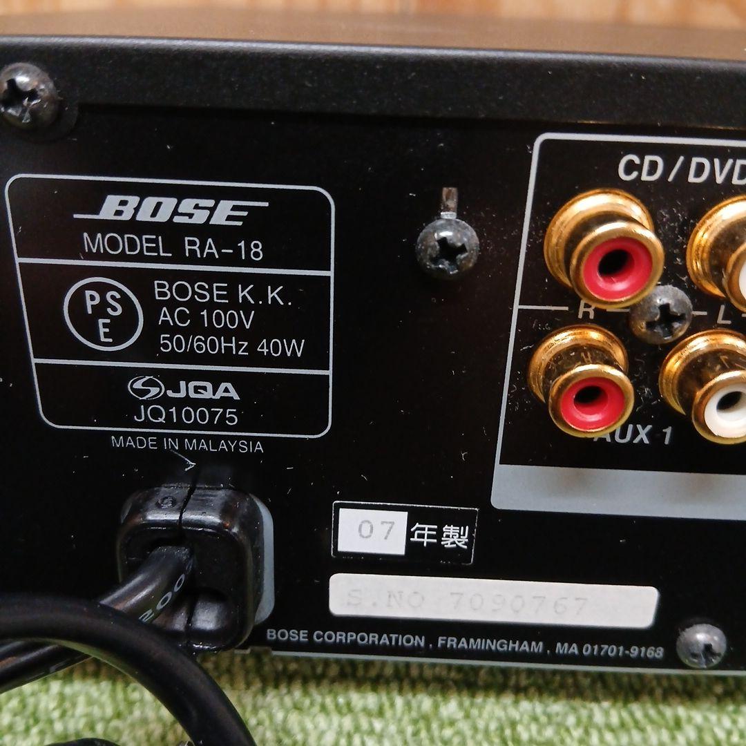 BOSE 5 Series III speaker system ＋RA-18㊿