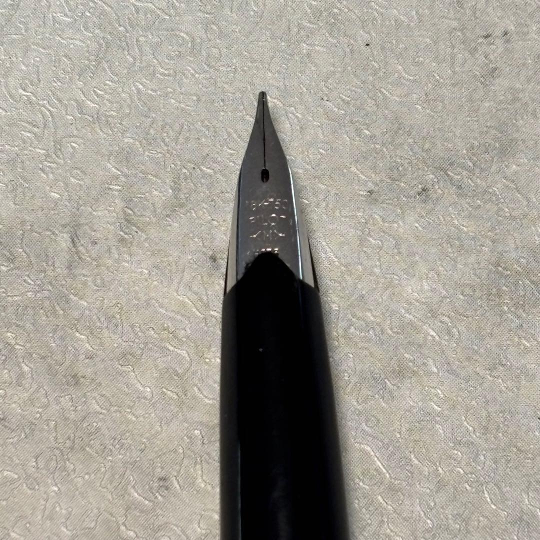 パイロット エリート Elite 万年筆 18K 全格子 ヴィンテージ