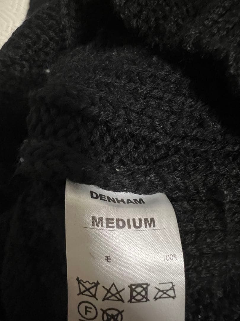 デンハム 日本限定 BIG CABLE KNIT ビック ケーブル ニット