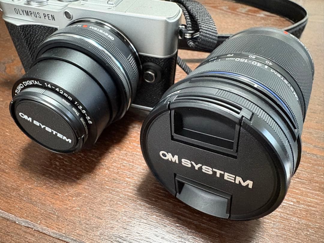 OM SYSTEM OLYMPUS PEN + レンズ2本 + バッテリー2個
