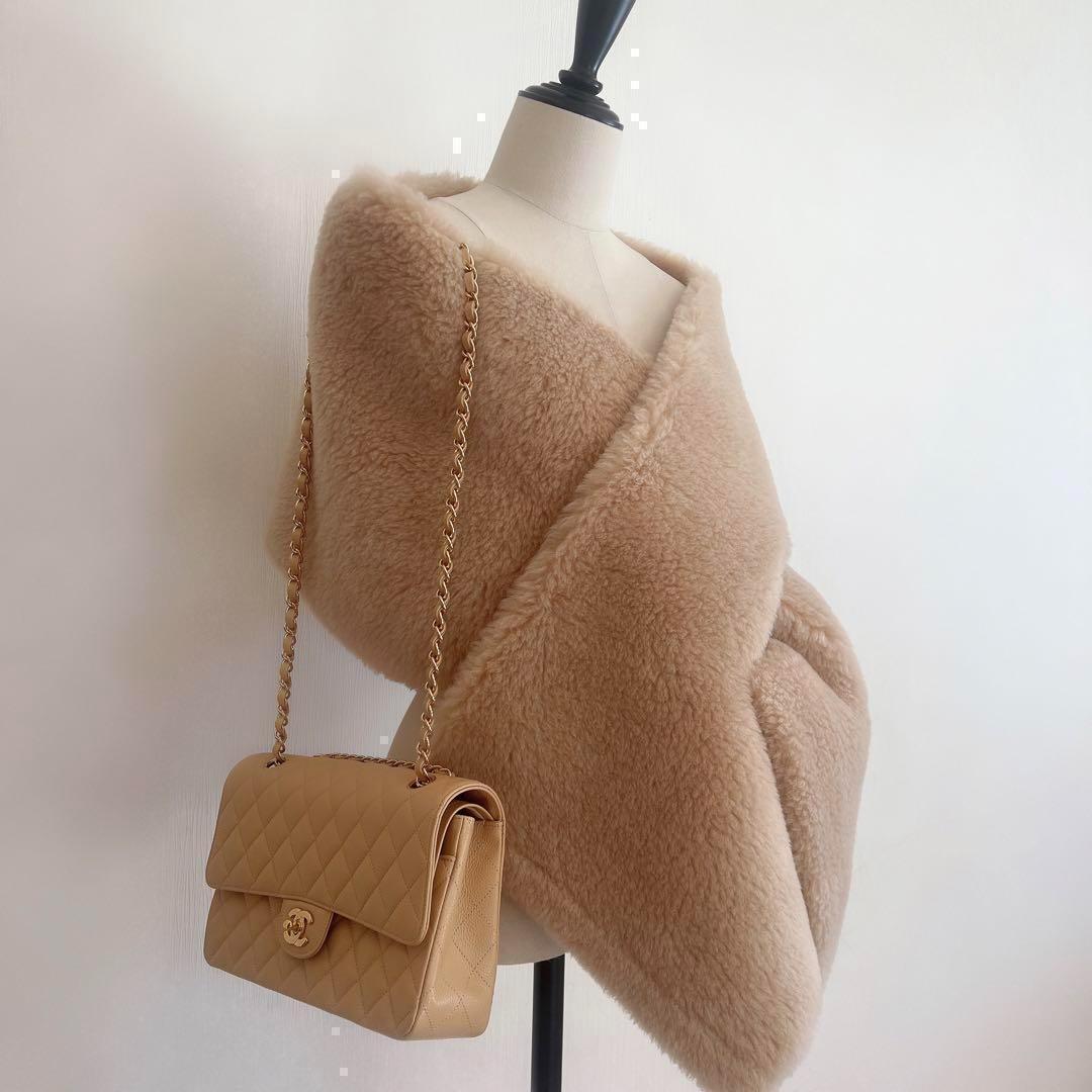 新品未使用 ベアストール アルパカ素材 テディストール MaxMaraお好きな方