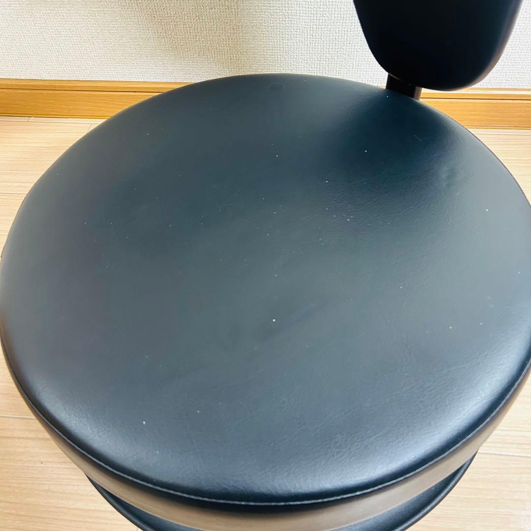 プロシード 座椅子 回転式チェア イス 360° 座いす ブラック