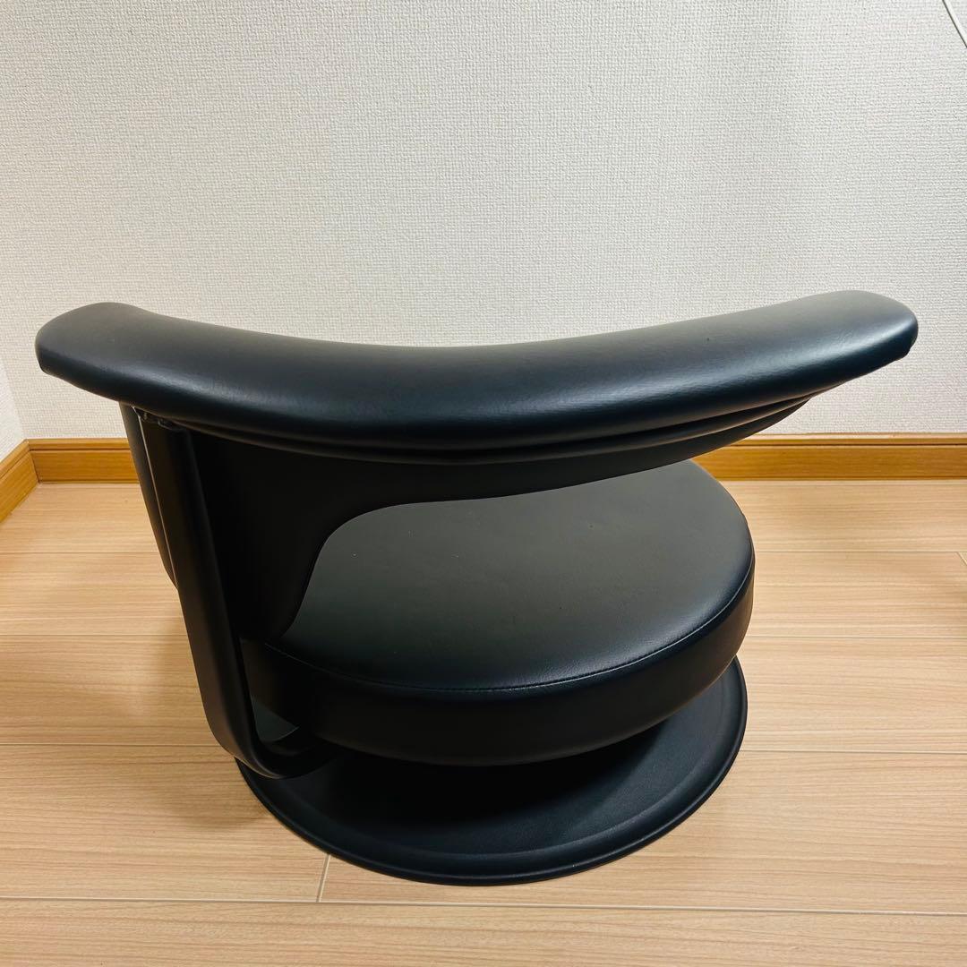 プロシード 座椅子 回転式チェア イス 360° 座いす ブラック