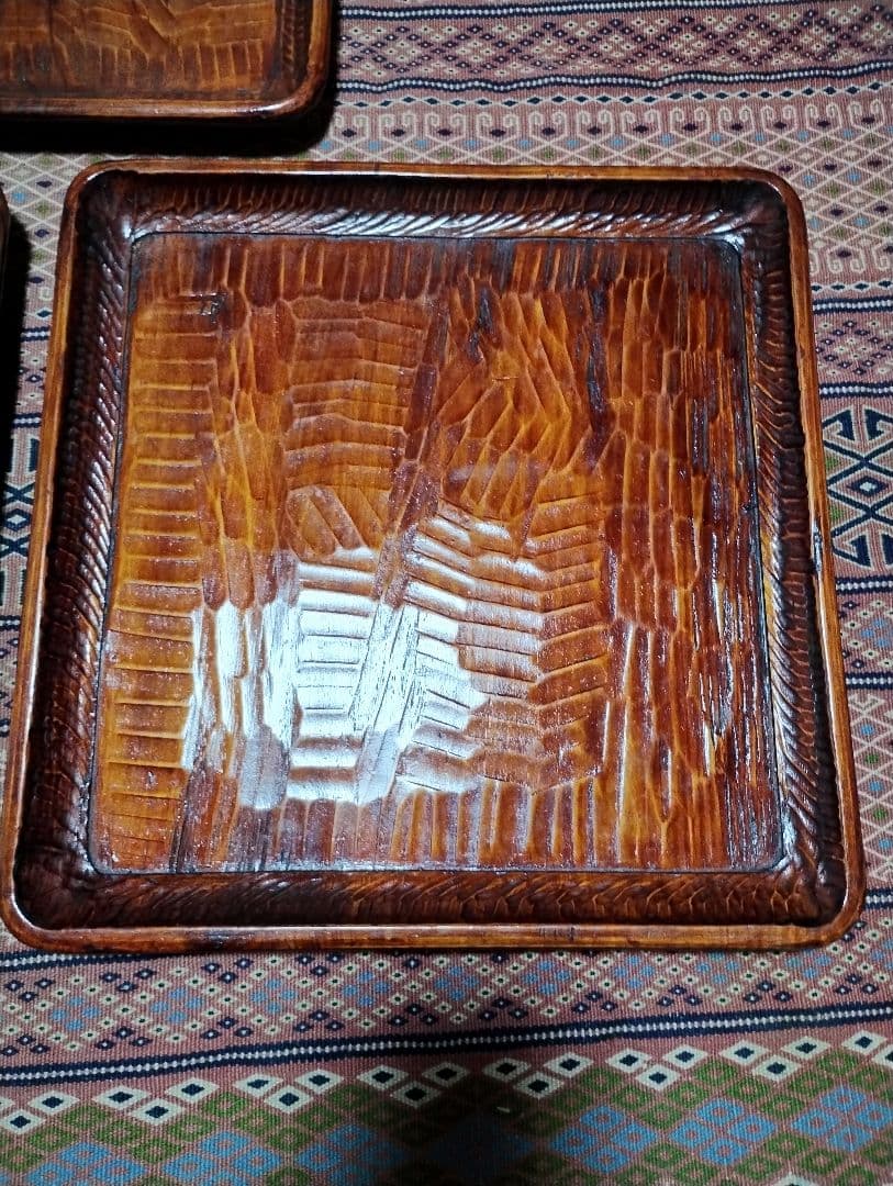 讃岐彫　お盆5枚セット