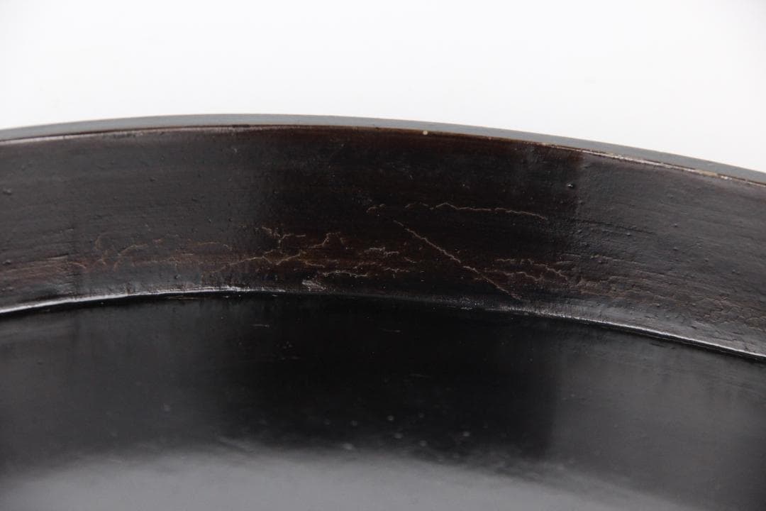 李朝　古朝鮮 朝鮮美術 李朝 螺鈿細工 嵌木造 蓋物　　蓋物 EY11-11