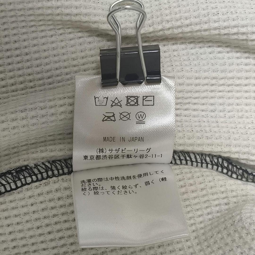 ロンハーマン　sizeM　ナイロンジャケット　ノーカラー　ダブルジップ　黒