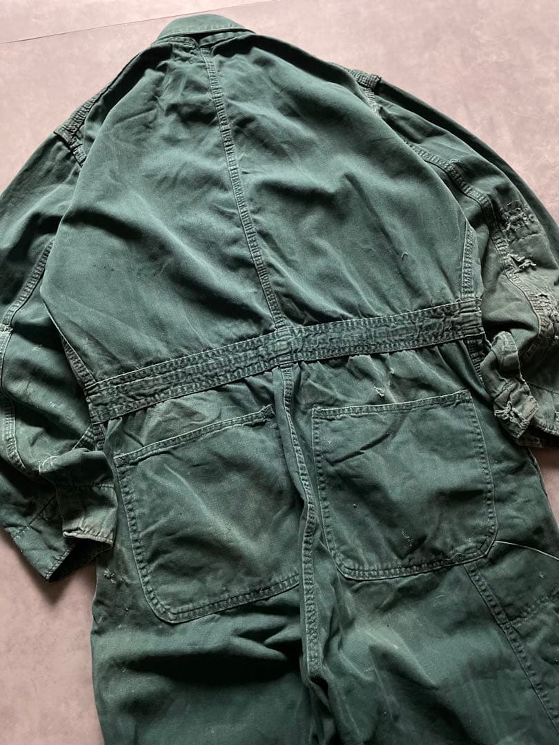 さ*う様 50s US製 HBT ワーク オールインワン つなぎ カバーオール