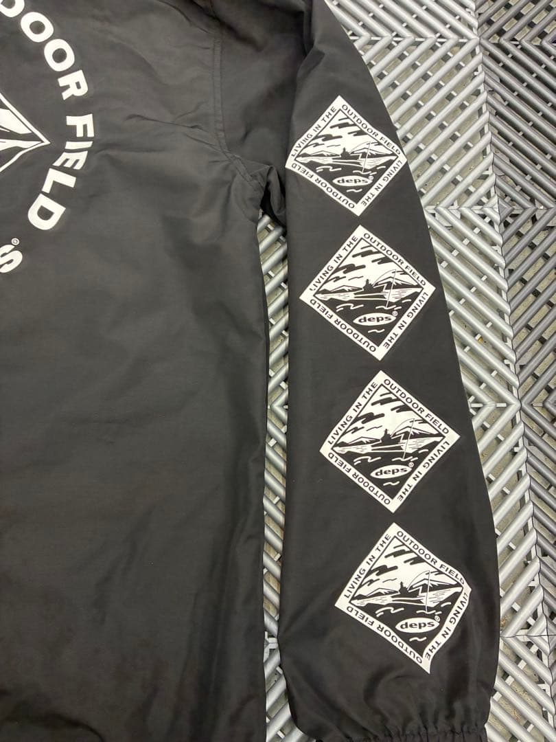 Mサイズ！撥水！デプス アノラックジャケット バックプリント アウトドアスタイル