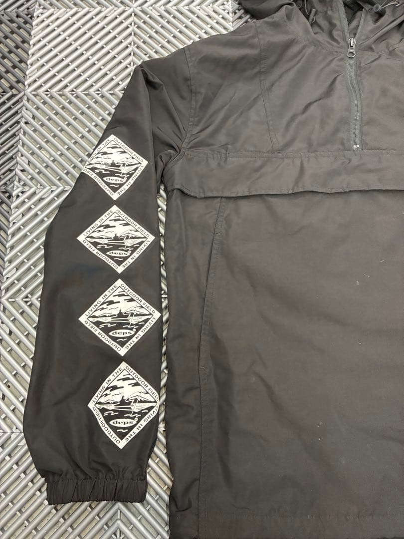 Mサイズ！撥水！デプス アノラックジャケット バックプリント アウトドアスタイル