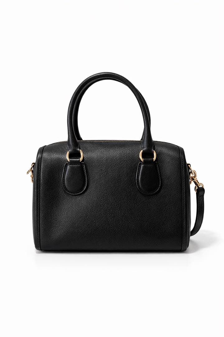 【新品級】皮の香り残る COACH F33329 黒 2wayショルダーバッグ