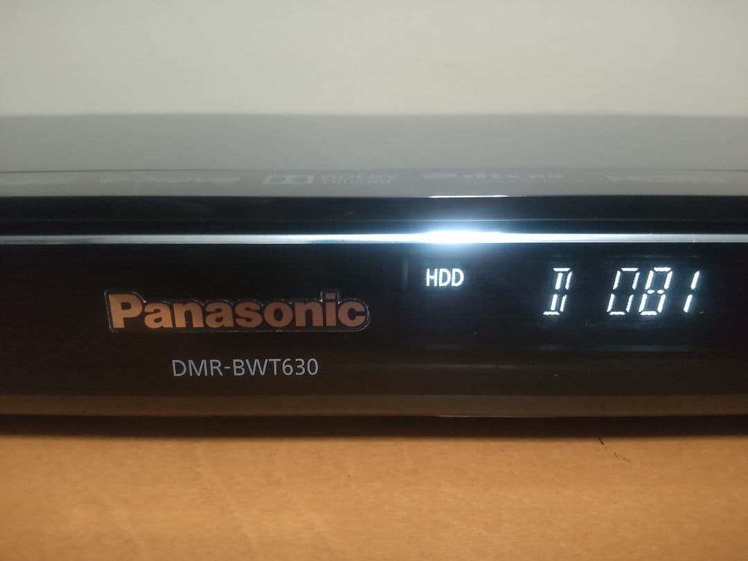 パナソニック　DIGA DMR―BWT630 1TB→2TB プチメンテ済み