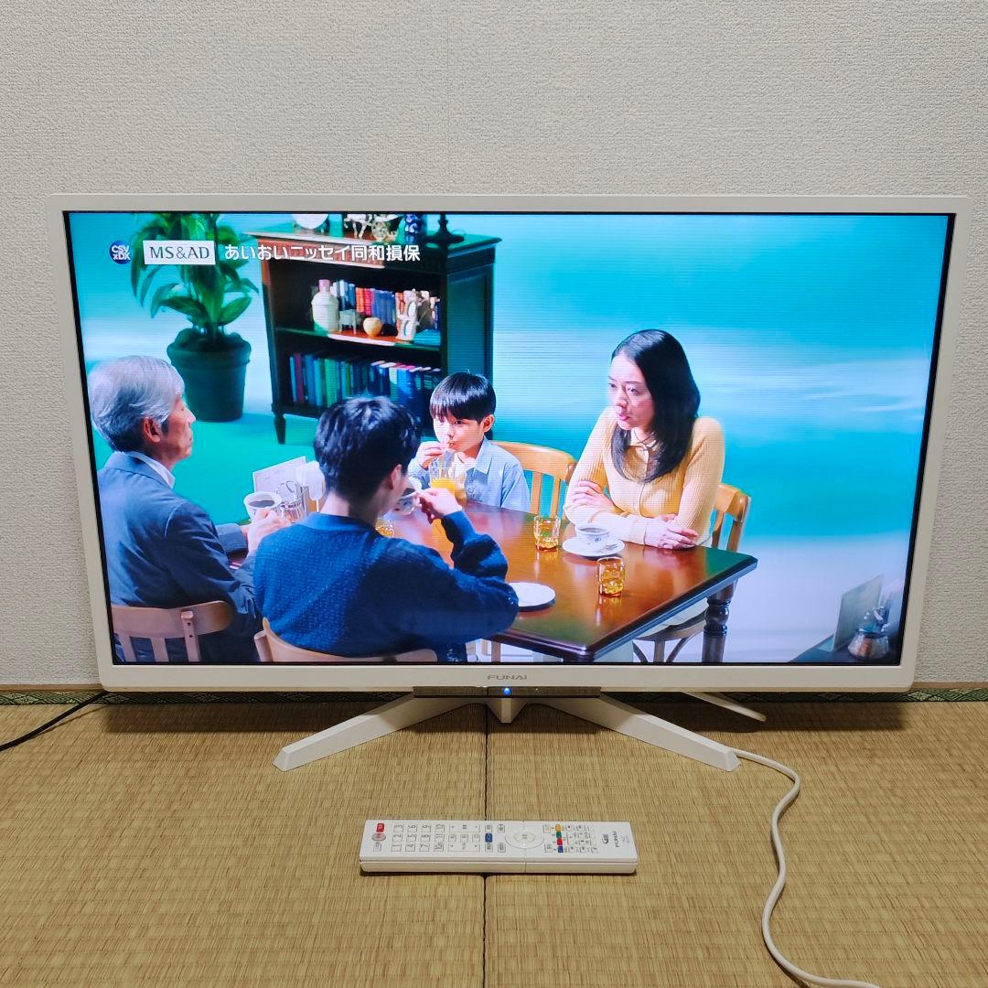 フナイ液晶テレビ 32型 2020年製 500GB内蔵録画HDD