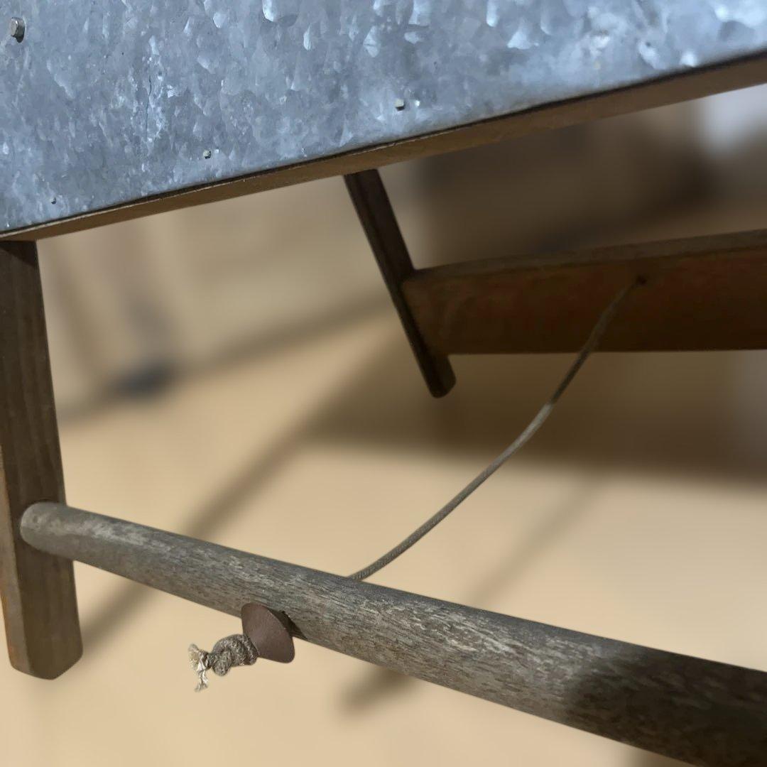 立て看板　案内板　A型看板 古道具　レトロ　蚤の市　古民家カフェ　什器　マルシェ