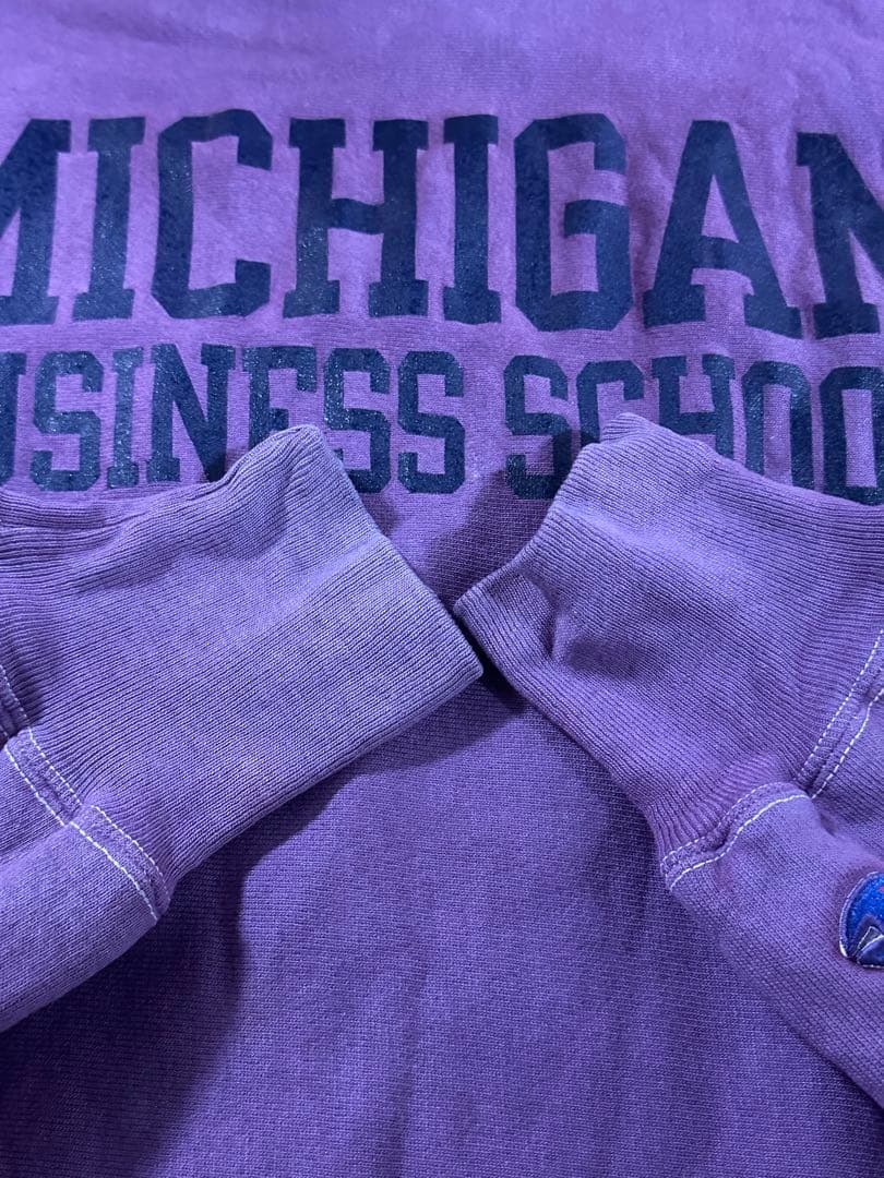 Champion リバースウィーブ　90s スウェット　パープル