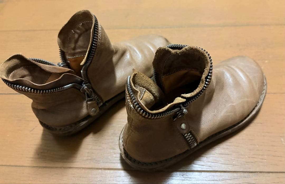 ★美品★trippen トリッペン ショートブーツ 本革 サイズ35 キャメル色