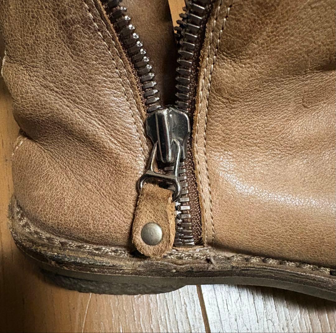 ★美品★trippen トリッペン ショートブーツ 本革 サイズ35 キャメル色