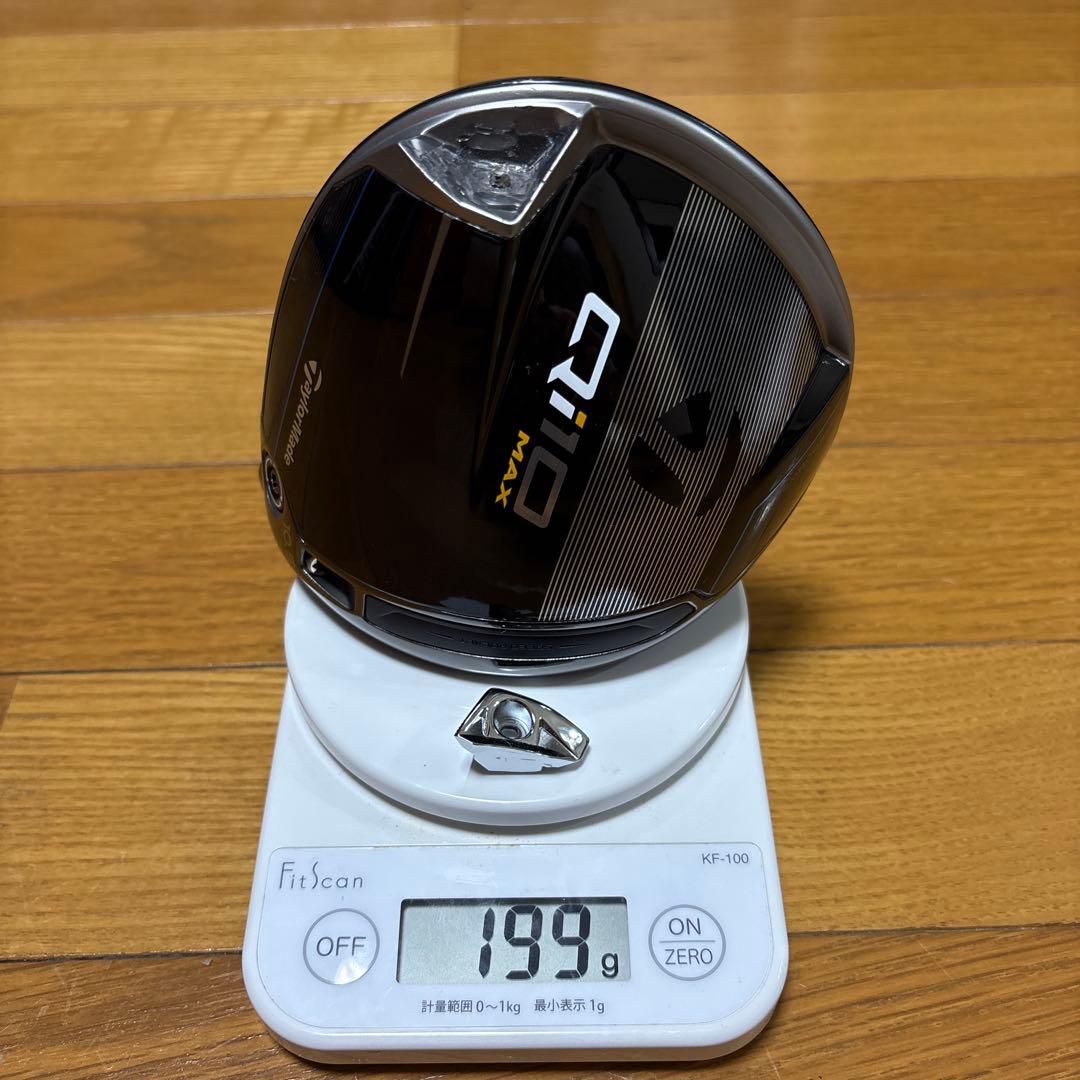 TaylorMade QI10 MAX ドライバーヘッド10.5度のジャンク品
